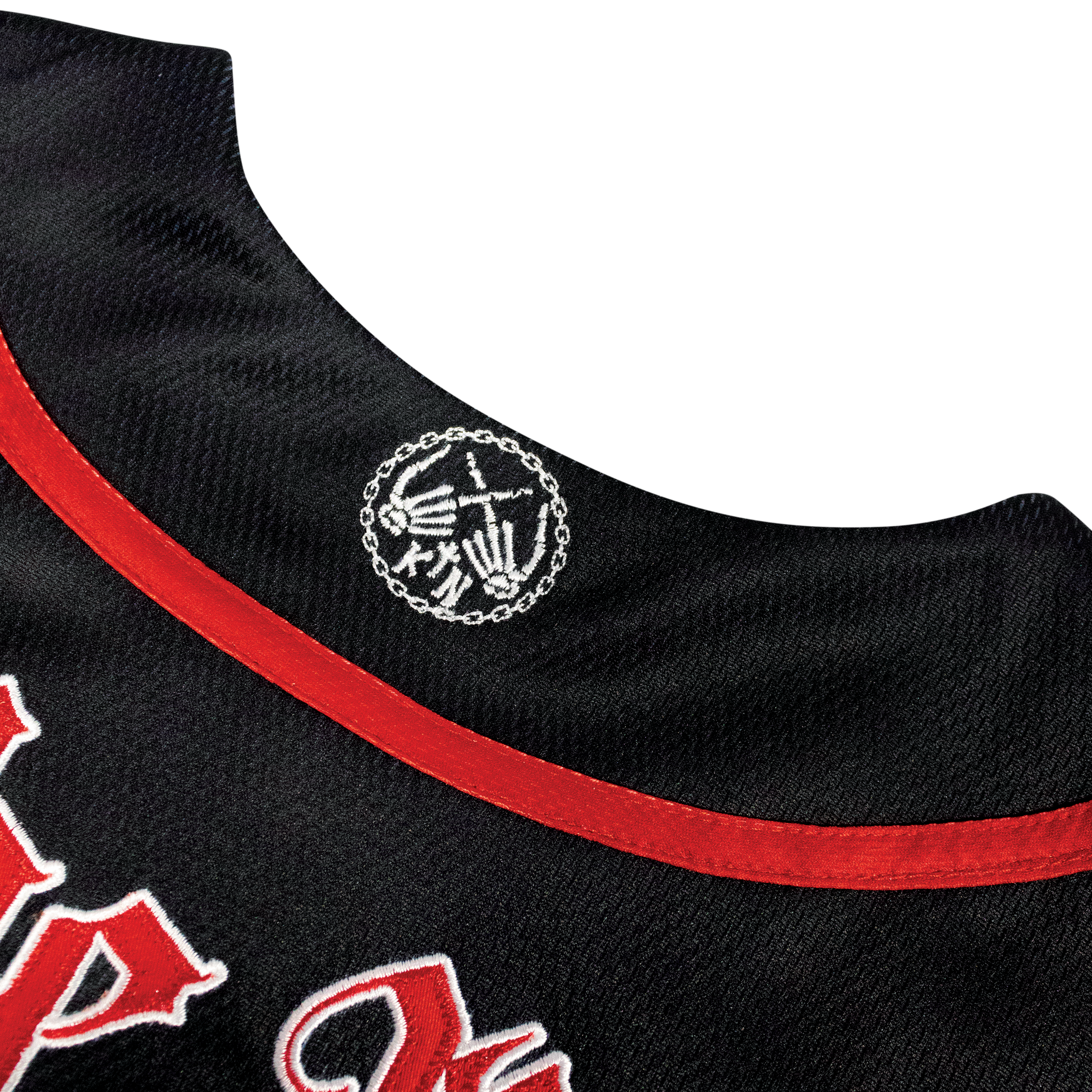 KTN Baseball Jersey back collar detail