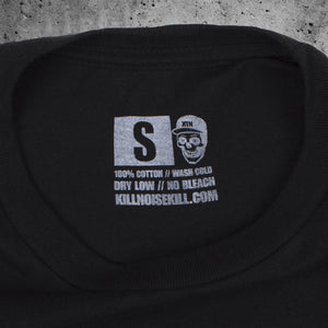 'Skull' T-Shirt - Black tag